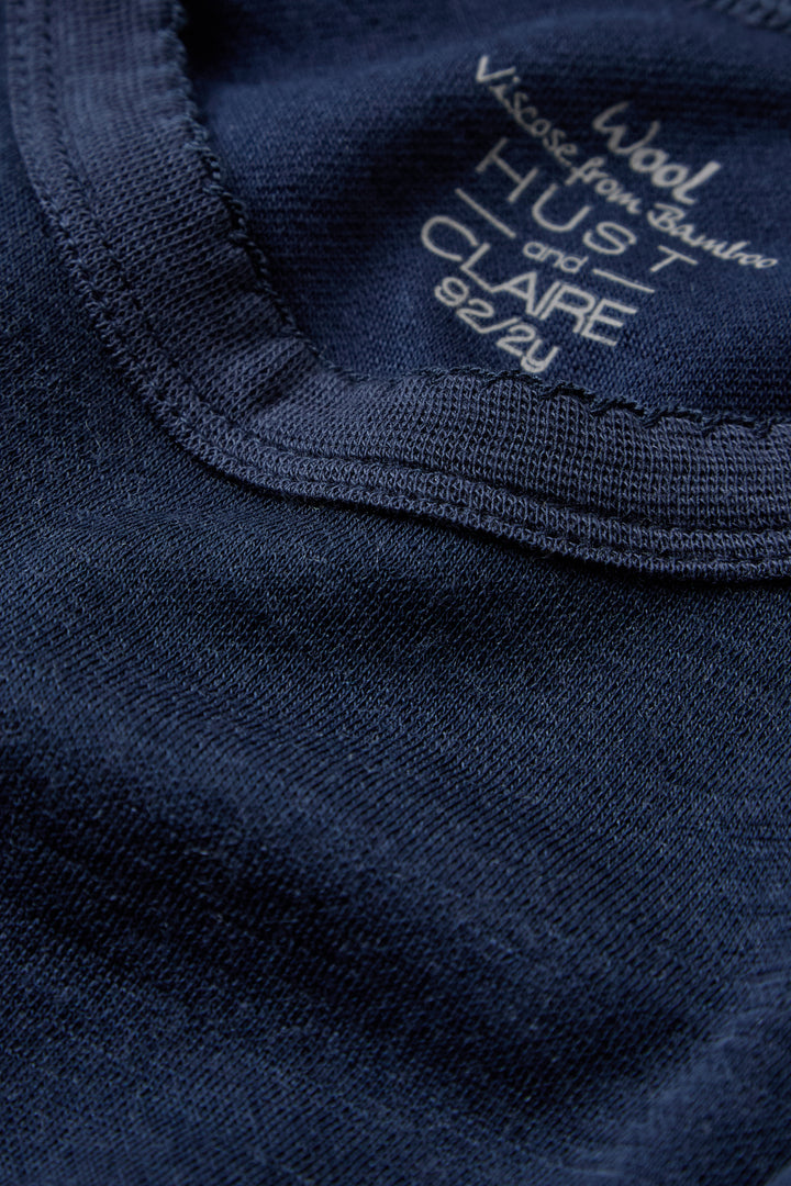 Ullviskose-trøye Navy