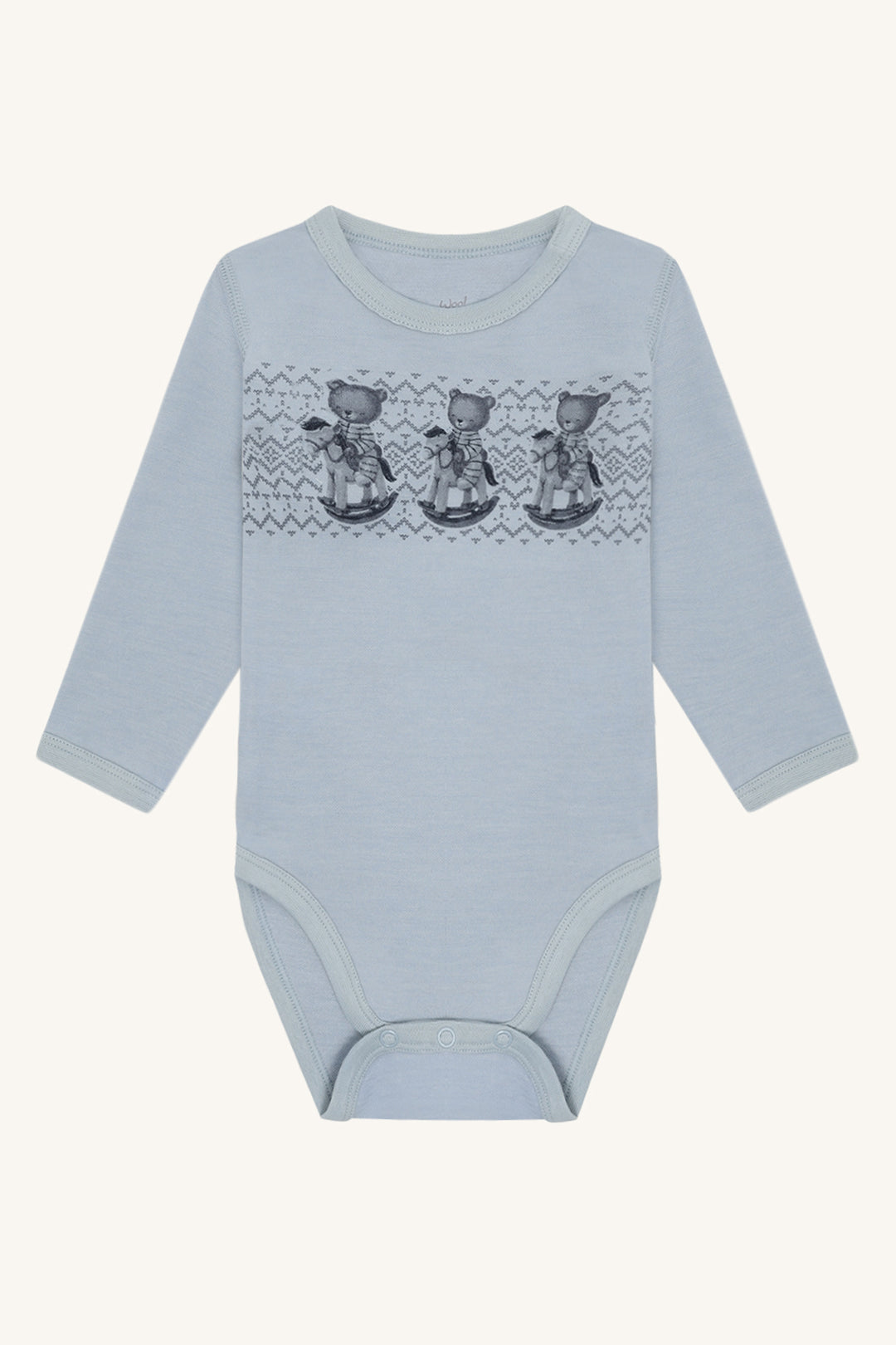 Ullviskose-body Baloo Teddy