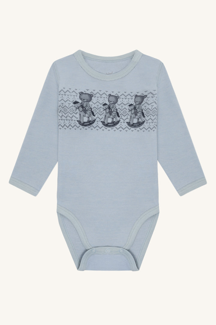 Ullviskose-body Baloo Teddy
