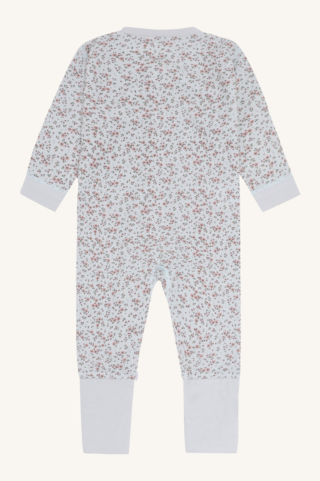Ullviskose-heldress med små blomster