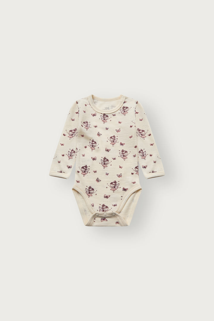 Ullviskose-body Baloo Fairy off-white