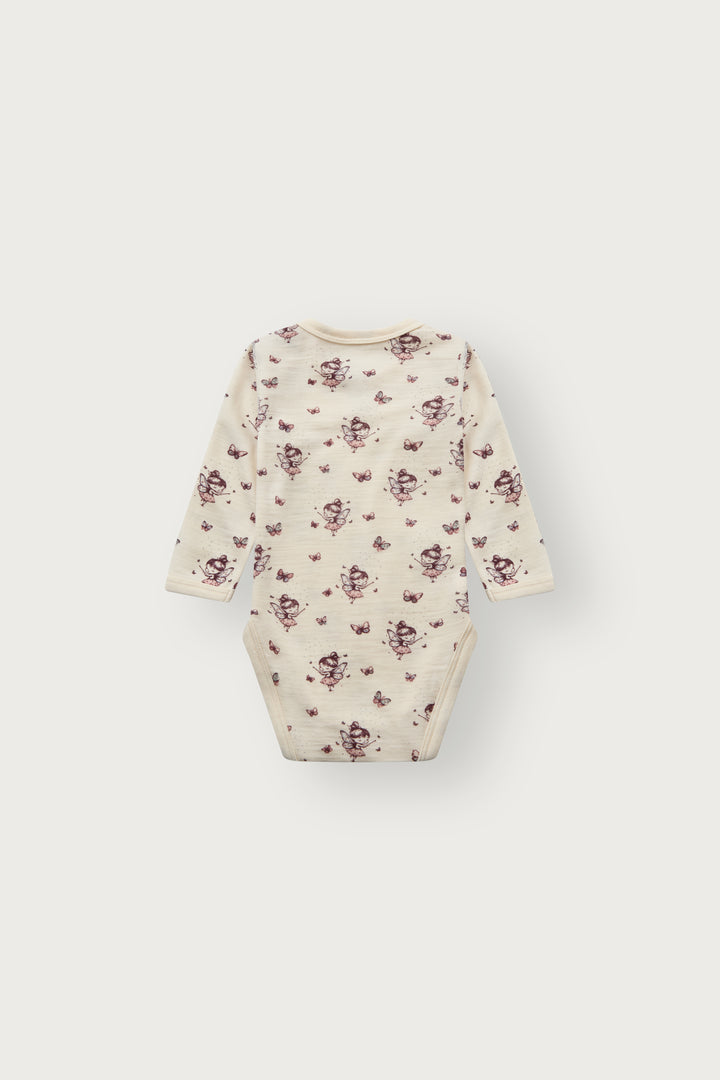 Ullviskose-body Baloo Fairy off-white