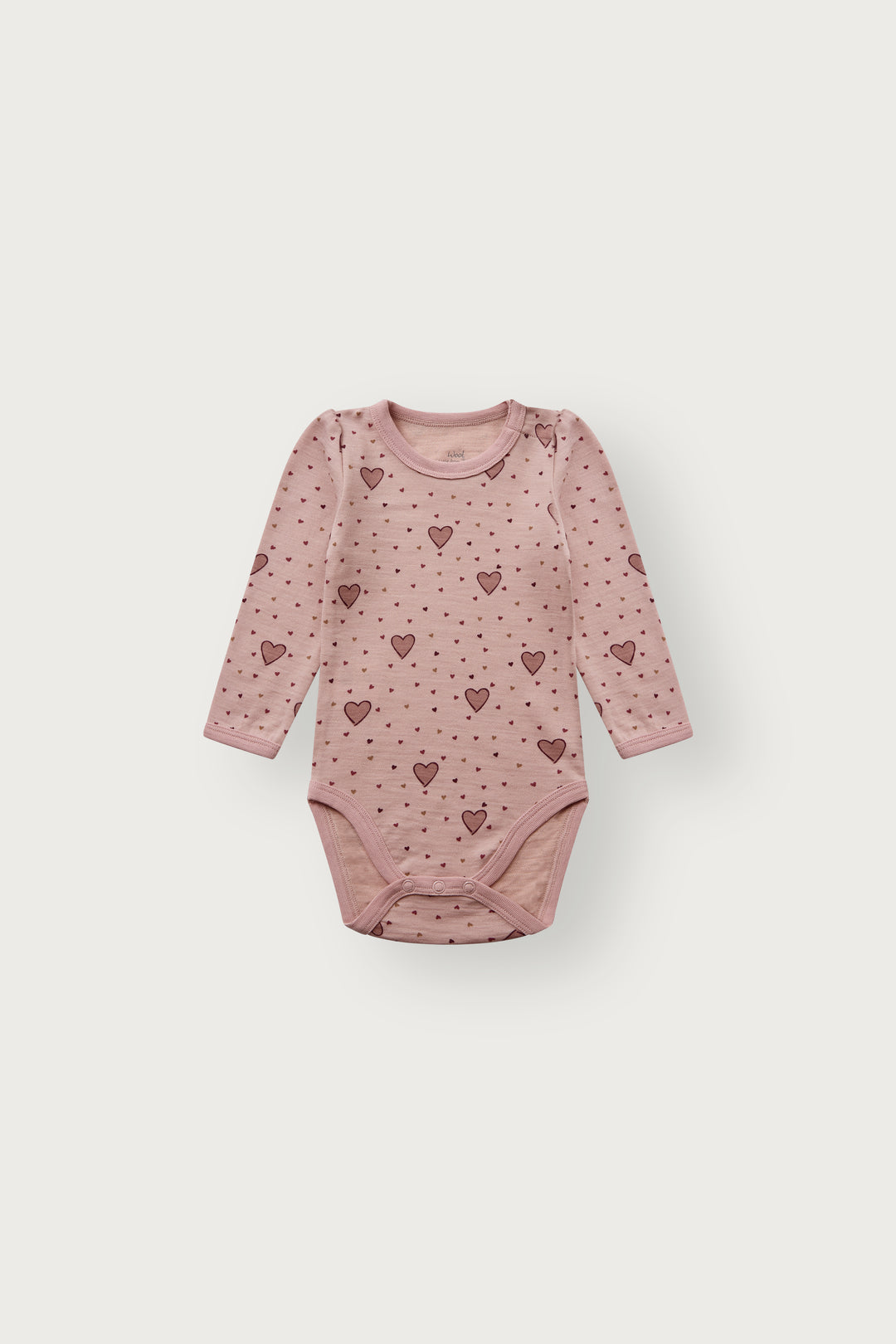 HCBaloo Hearts Puff - Dusty Rose
