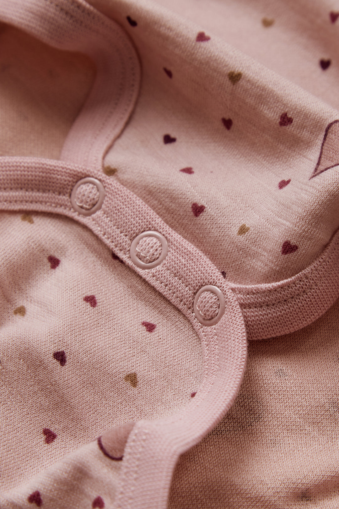 HCBaloo Hearts Puff - Dusty Rose