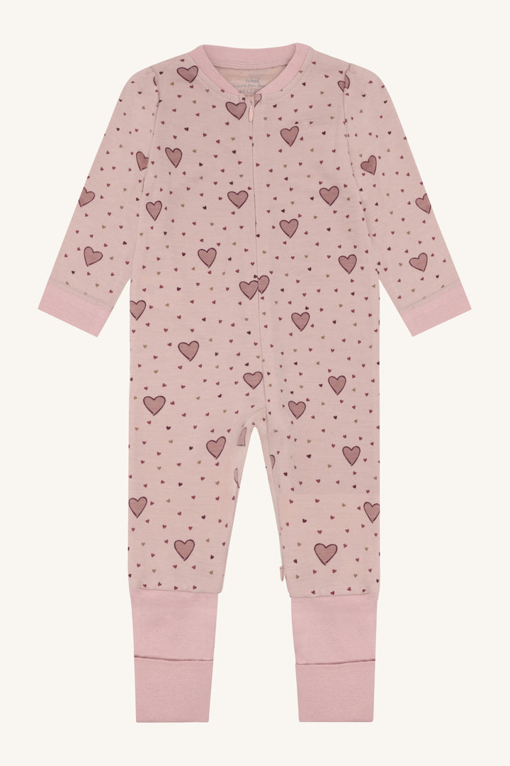 HCManu Hearts Puff - Dusty Rose