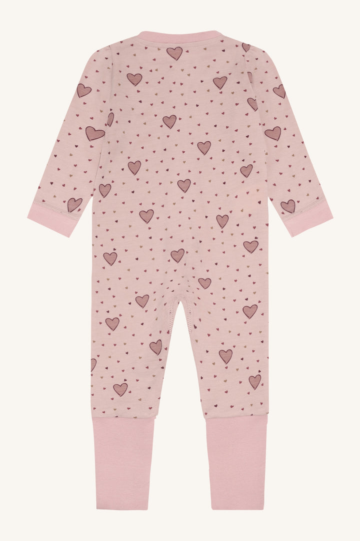 HCManu Hearts Puff - Dusty Rose