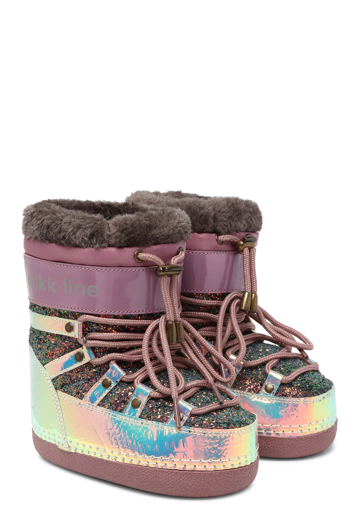 moon boots rose brown