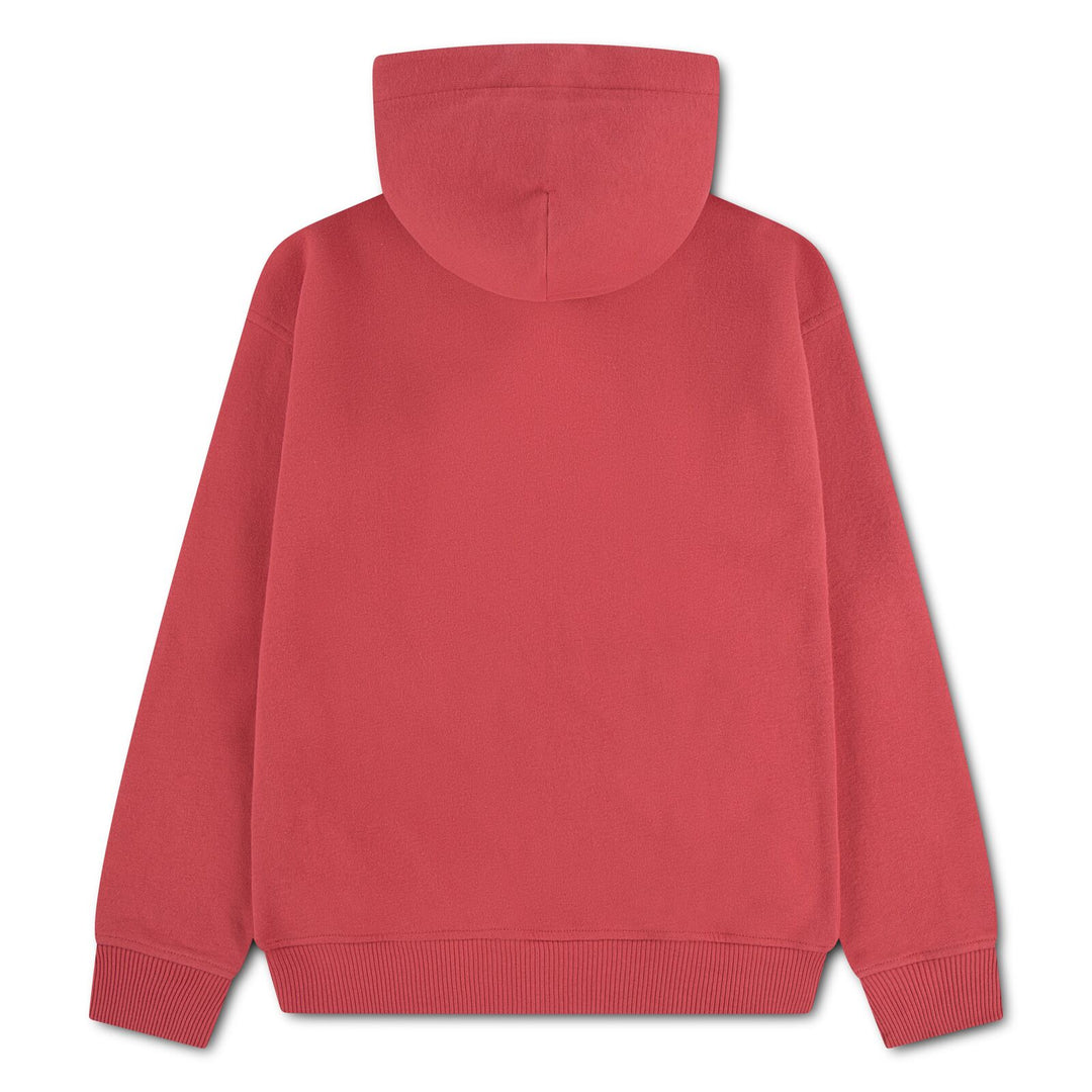 Pull-Over Hoody - Garnet Rose