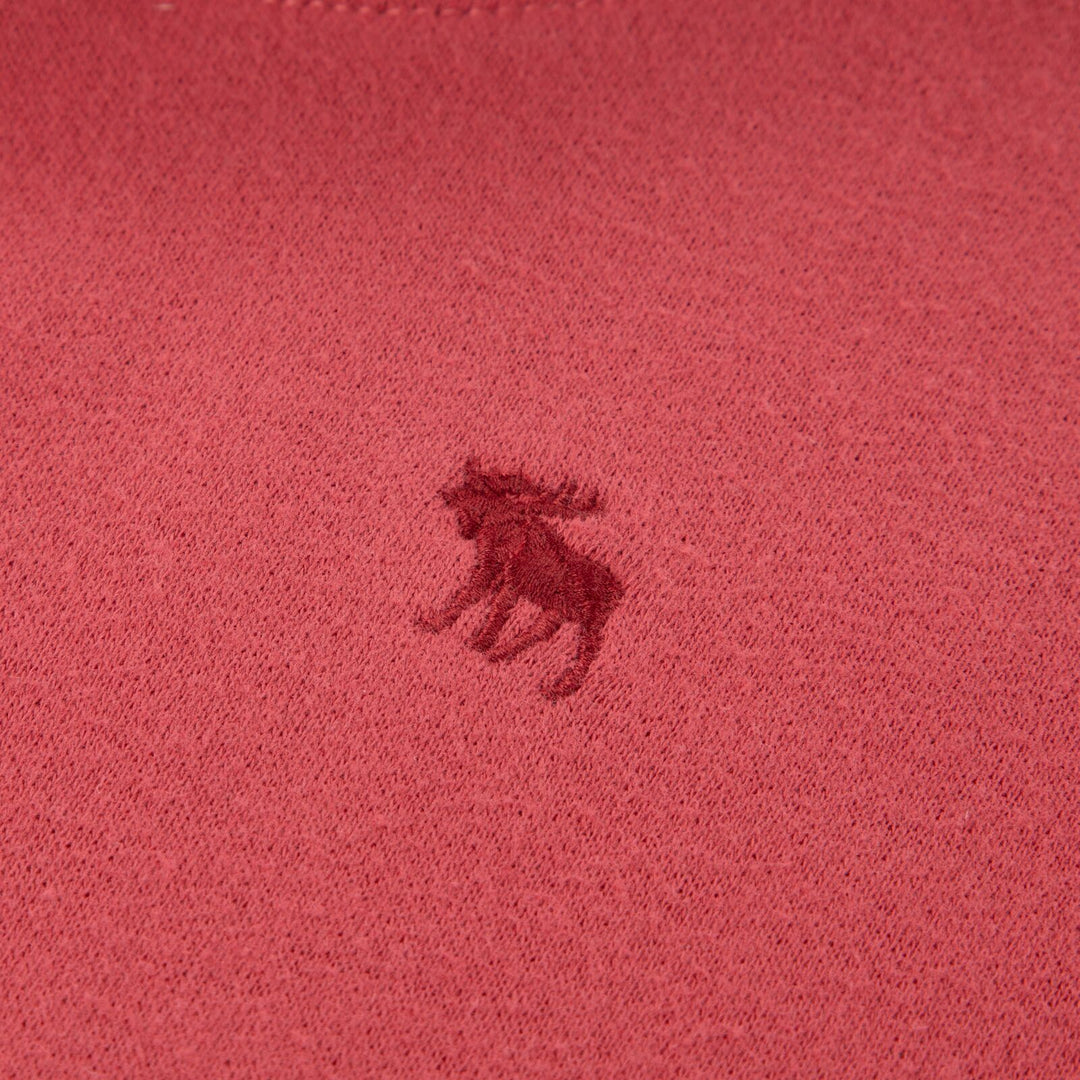 Pull-Over Hoody - Garnet Rose