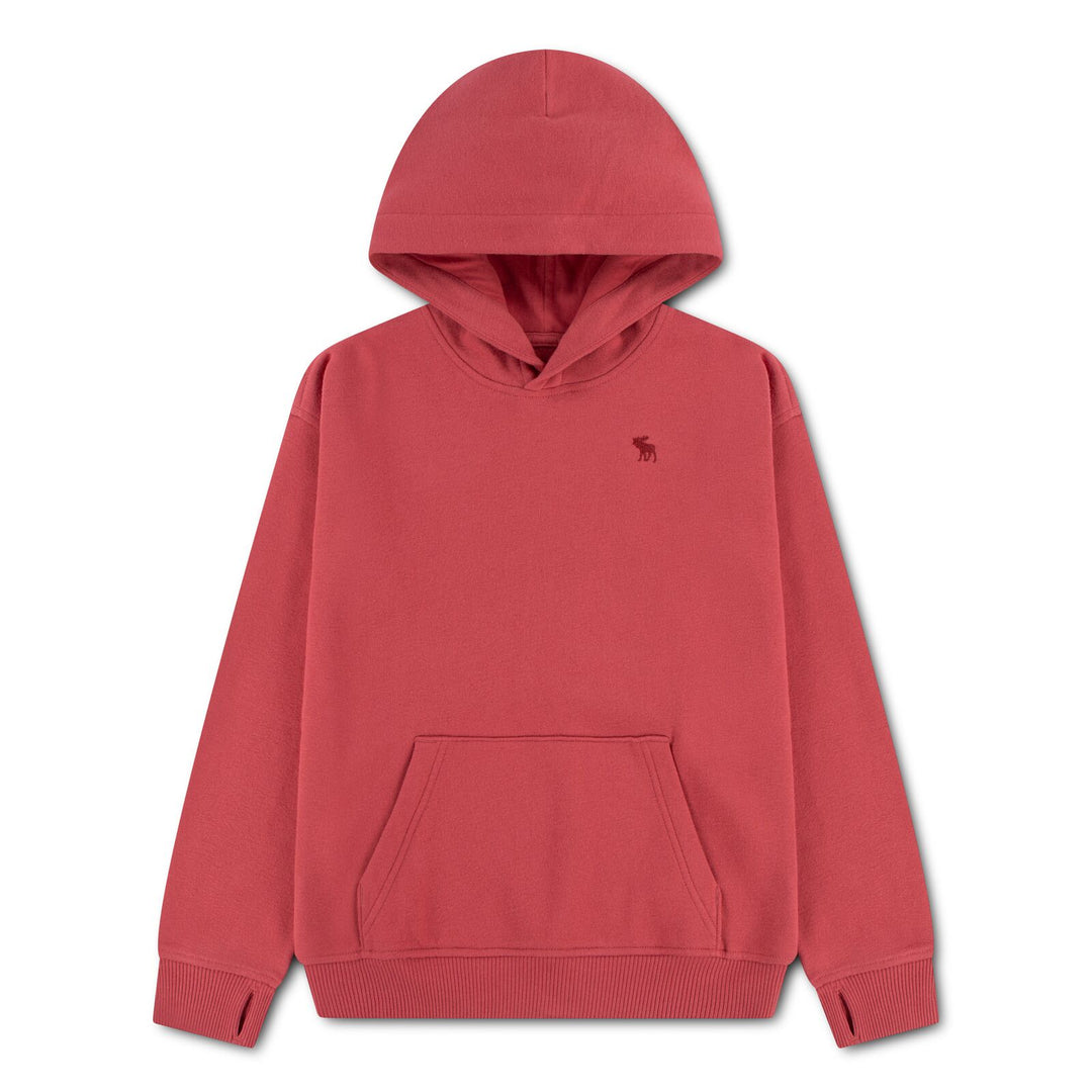 Pull-Over Hoody - Garnet Rose