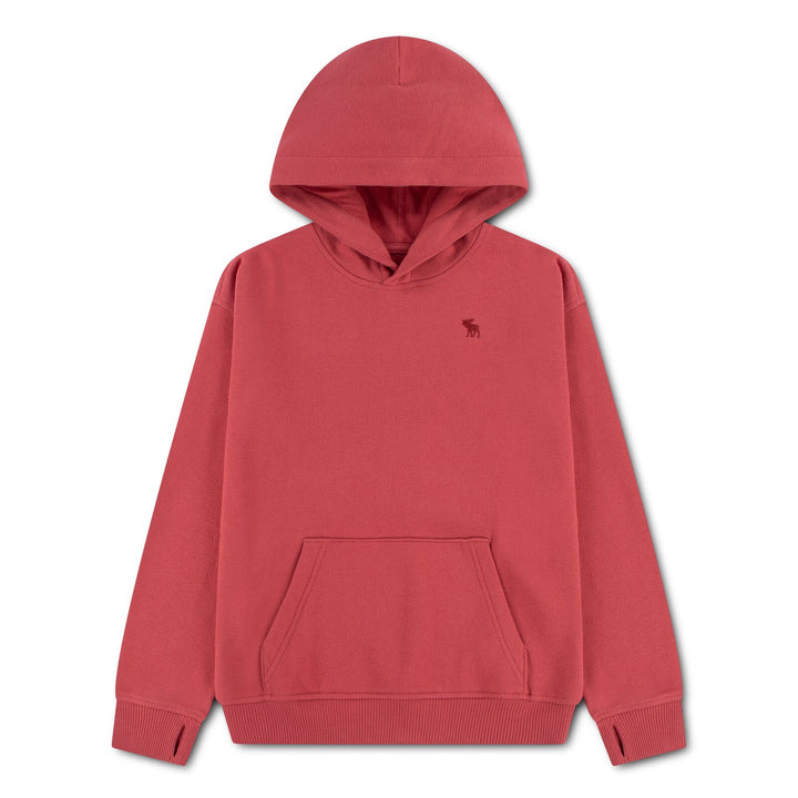 Pull-Over Hoody - Garnet Rose