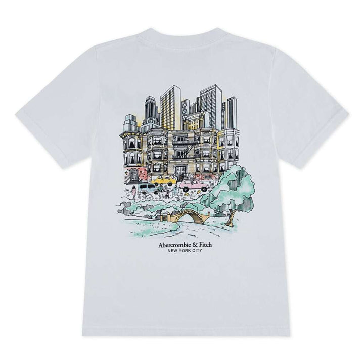 White t-shirt N.Y. city