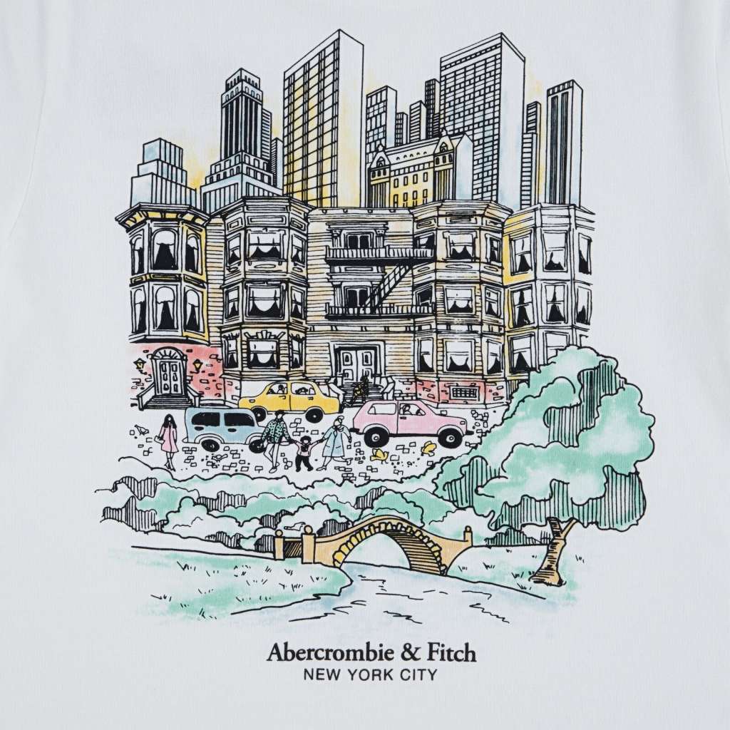White t-shirt N.Y. city