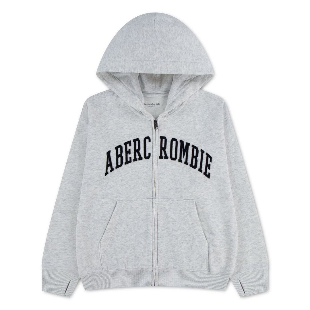 Abercrombie hettejakke – gråmelert