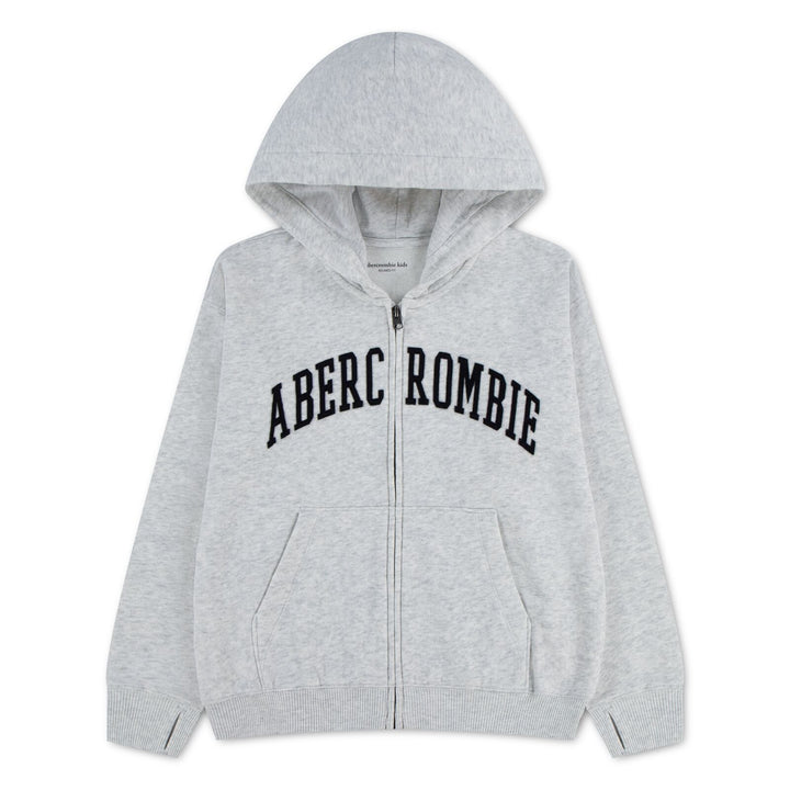 Abercrombie hettejakke – gråmelert