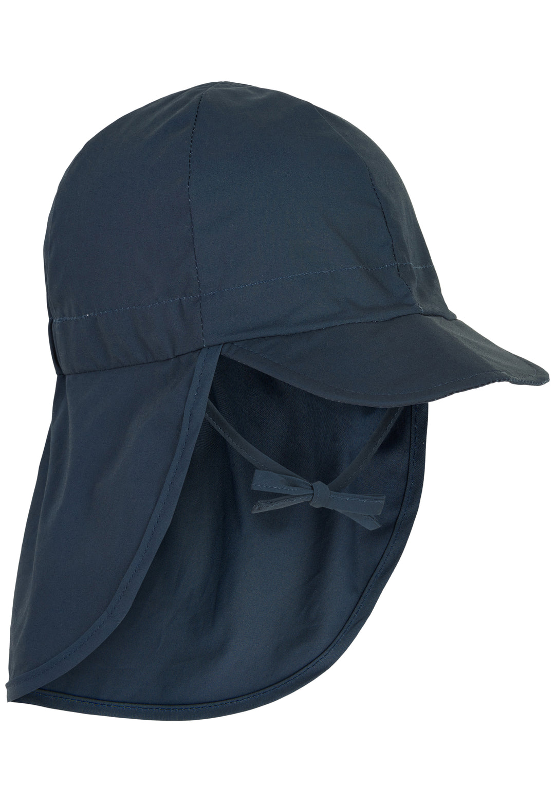 Solcaps med nakkebeskyttelse UPF 50+   navy