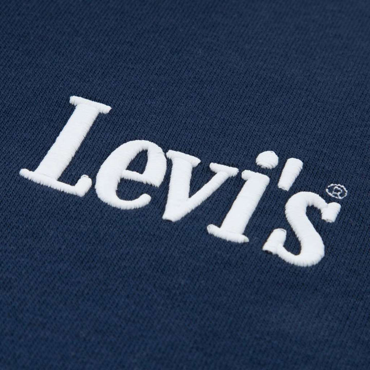 Hettegenser navy logo