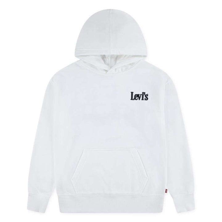 Hettegenser white logo