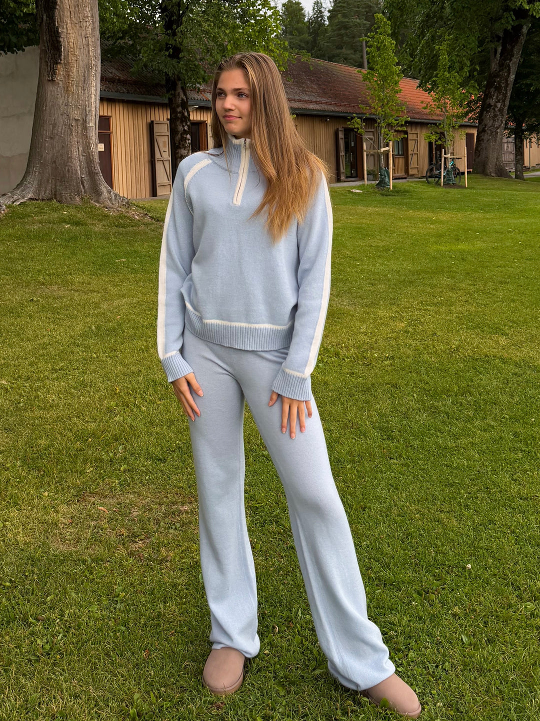 Ullbukse Esme Sky Blue