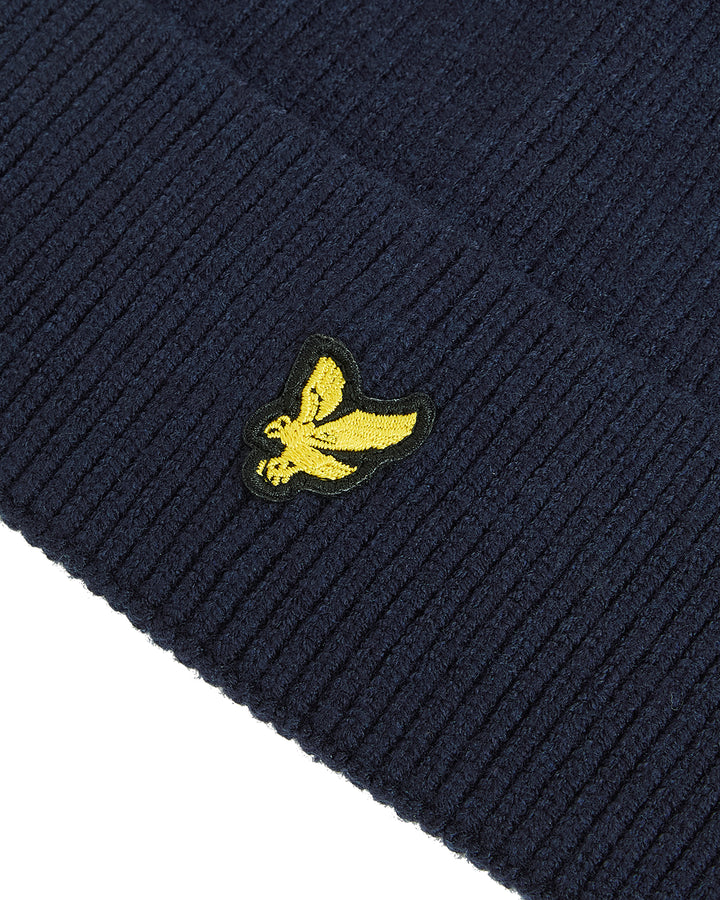 Knitted Beanie - Navy