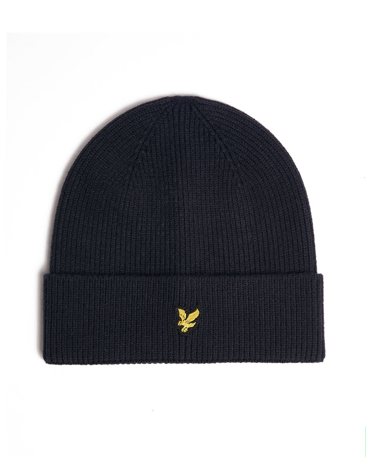 Knitted Beanie - Navy