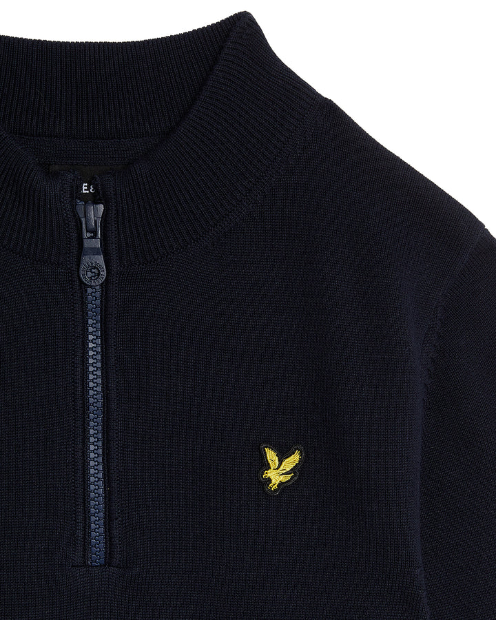 1/4 Zip Jumper - Navy