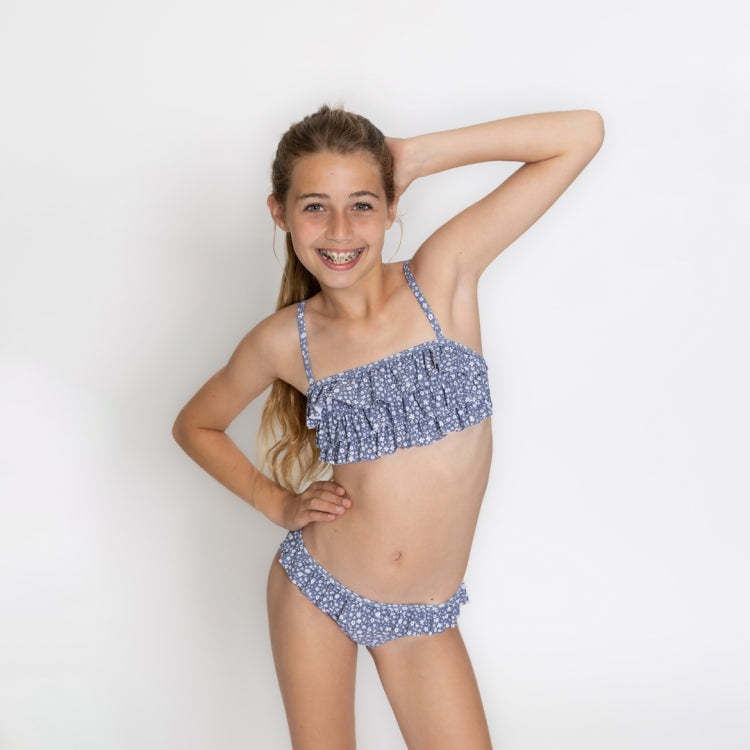 Bikini  blue grey NWM