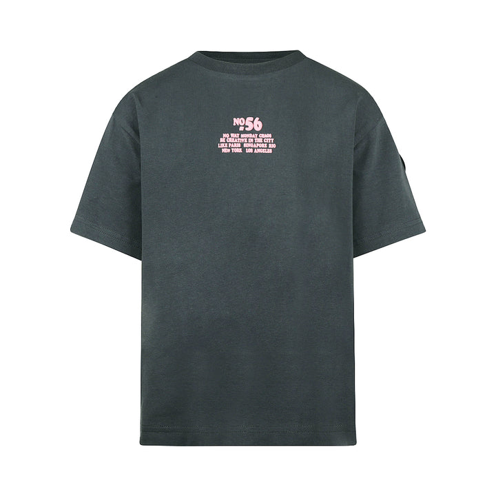 T-shirt  Anthracite bubble gum