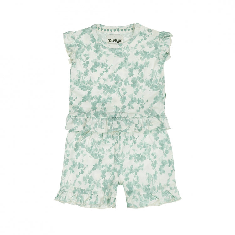 Topp og Shorts sett Garden