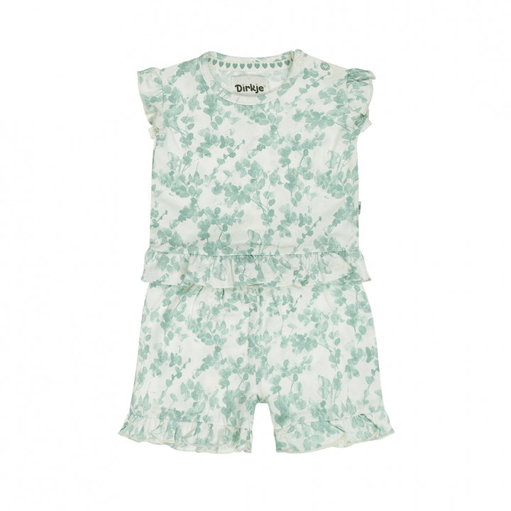 Topp og Shorts sett Garden