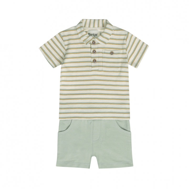 T-shirt + shorts Caramel