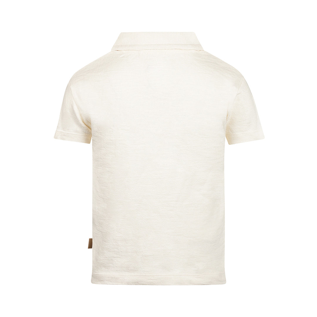 Polo shirt cream Palm beach