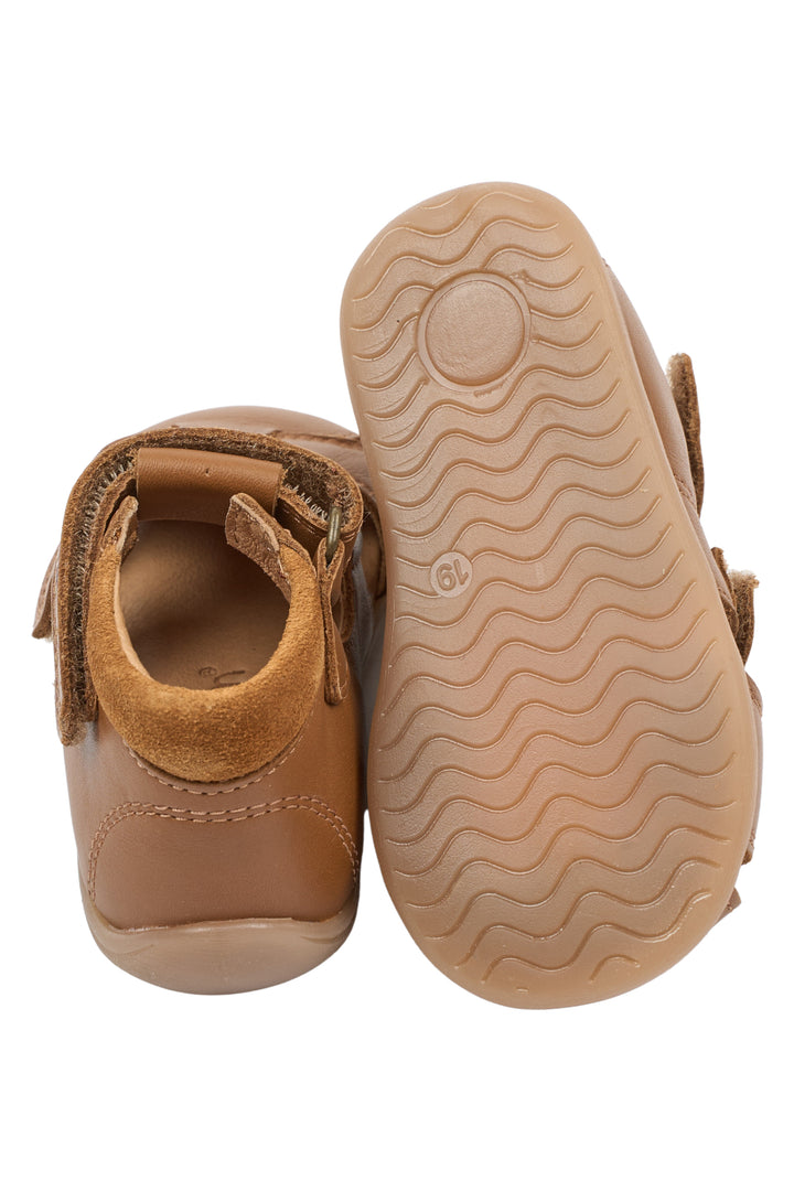 Skinnsandaler Camel