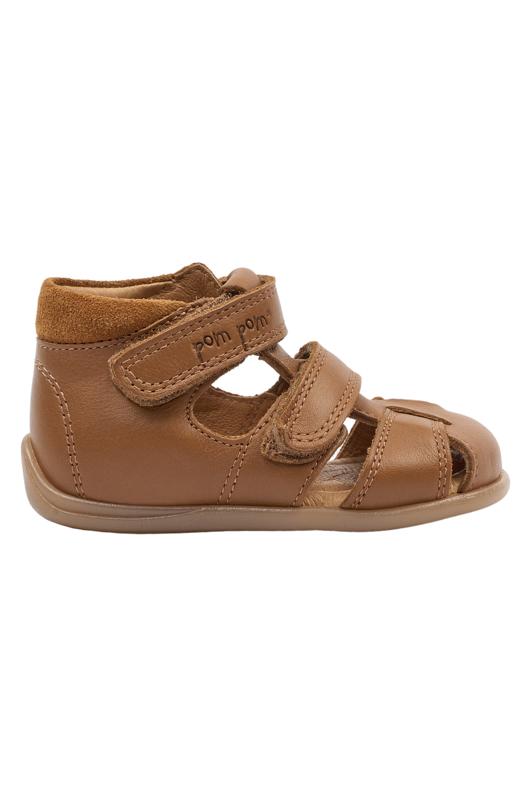 Skinnsandaler Camel