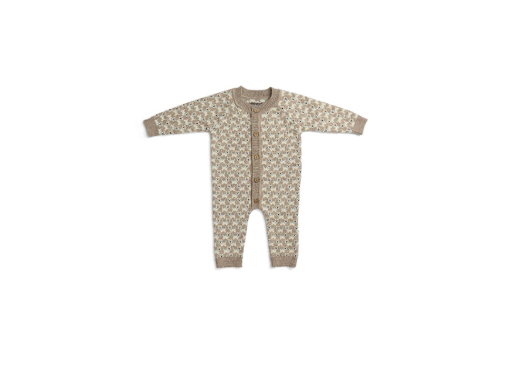 Merinoull heldress små valper Beige