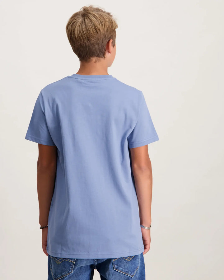 Plain T-shirt - Power Blue