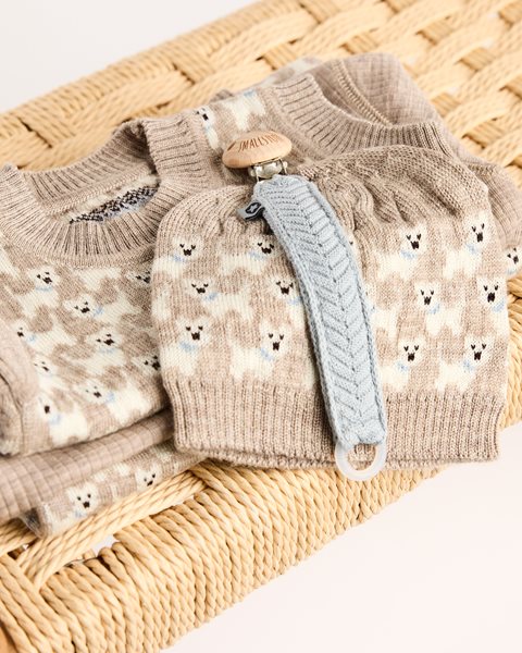 Ullue små valper beige