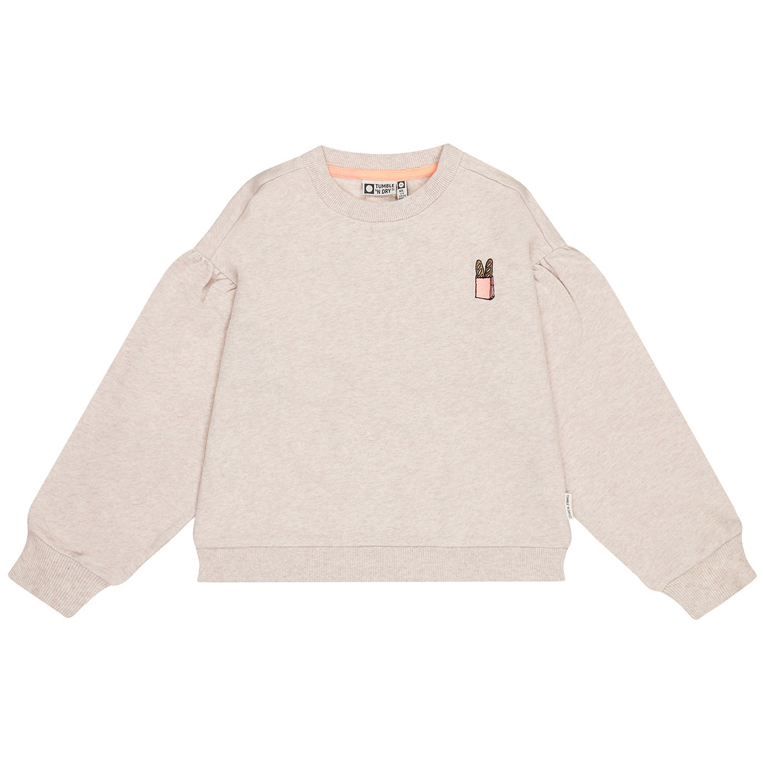 Suzette Crewneck - Oatmeal Melange