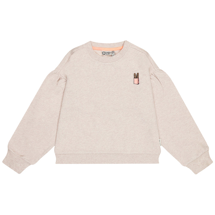 Suzette Crewneck - Oatmeal Melange