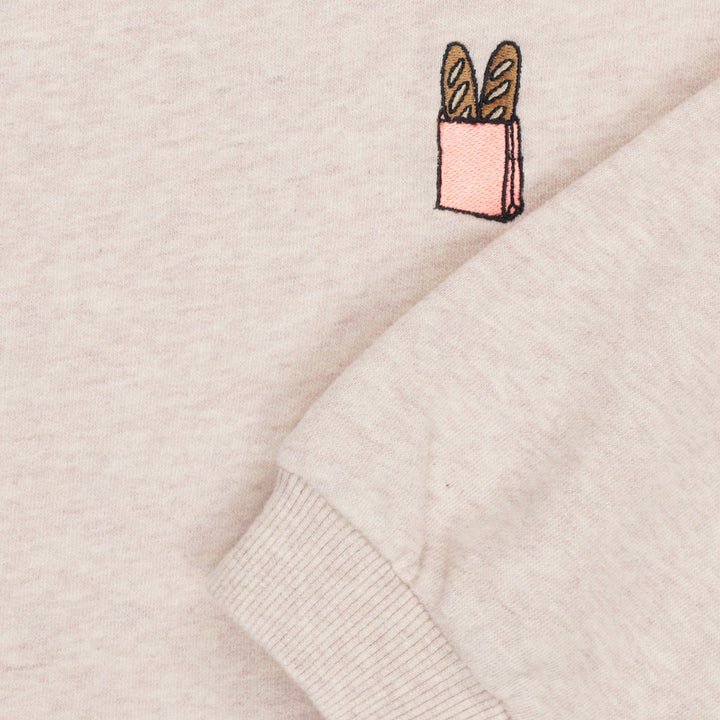 Suzette Crewneck - Oatmeal Melange