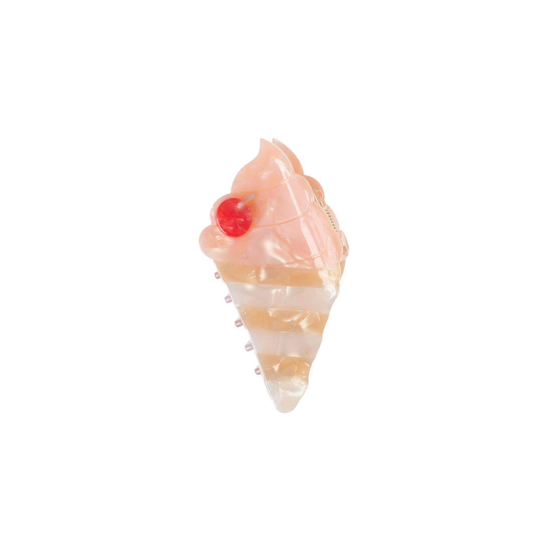 Cherry Ice Cream Claw Clip