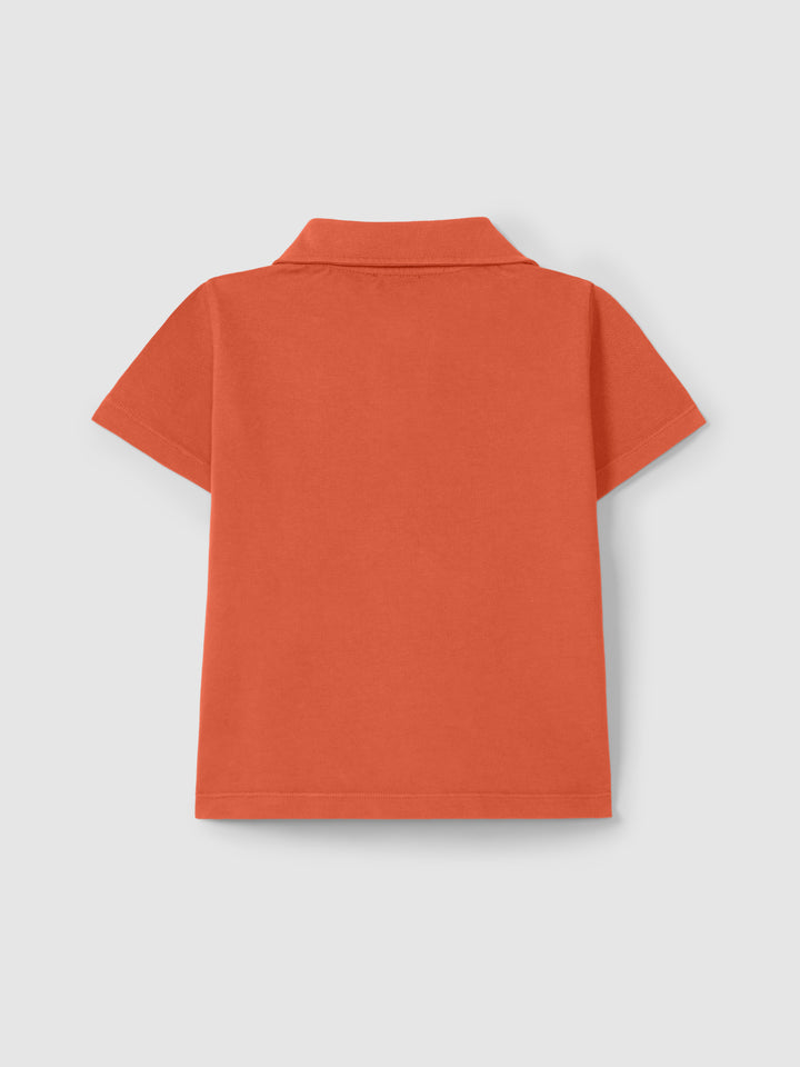 Polo Pique Coral