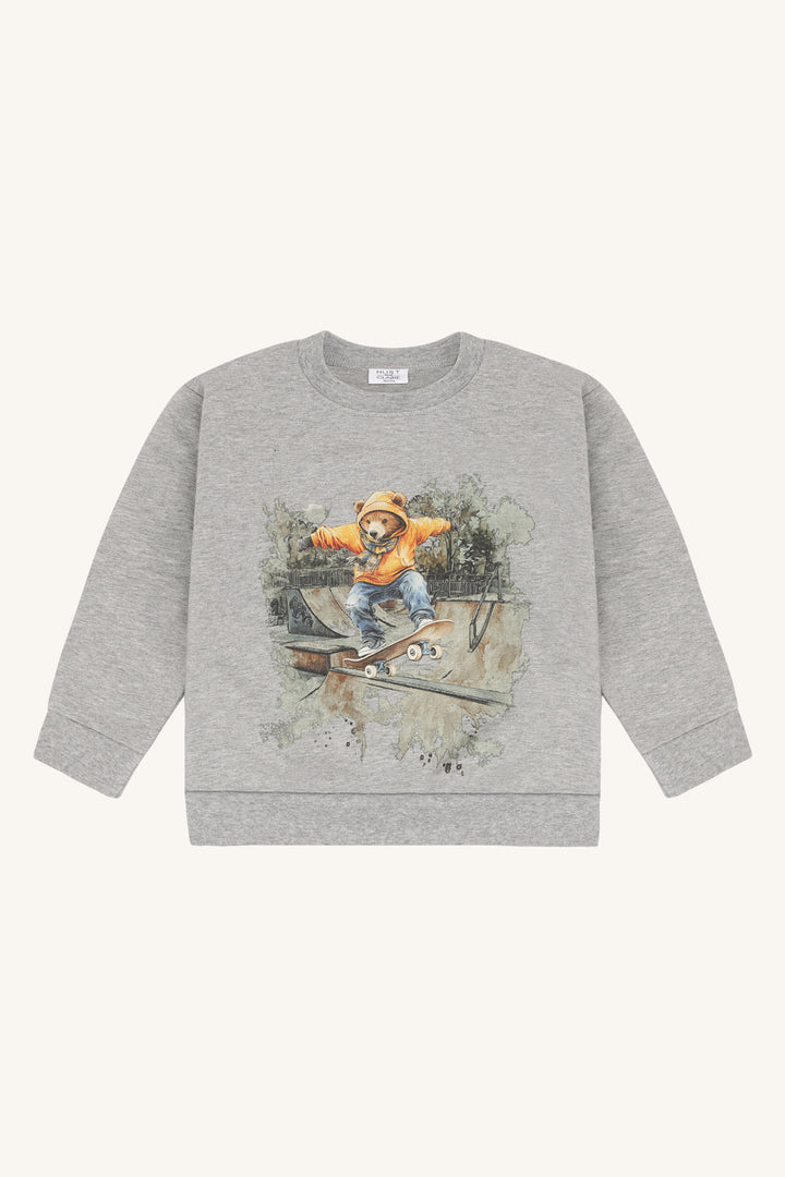 HCSejer Skating Bear - Grey